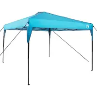 Syfax Tente à abri Bleu 290 x 290 x 251 cm tissu
