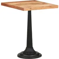 Prolenta Maison Exclusive - Table de bistrot 60 x 60 x 76 cm en bois massif d'acacia