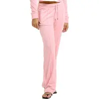 Juicy Couture Pantalon 'Tina' rose / argent