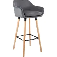 CLP Tabouret de bar Grant velours
