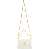 NAEMI Sac à bandoulière or / blanc naturel