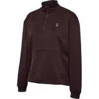 Hummel Hmlyoga Soft Halfzip W Jacket - fudge, Taille:XS