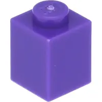 LEGO 100 pièces 3005 Brick 1x1 Part Basic Bricks 100 Violet foncé