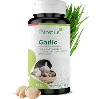 Biostile Ail – 120 capsules pour le système immunitaire, la santé cardiaque et la protection antioxydante