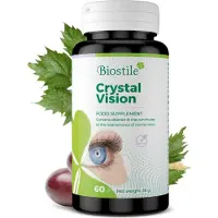 Biostile Crystal Vision – Améliore la vue grâce aux vitamines et à l'extrait de pépins de raisin