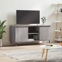 Prolenta Maison Exclusive - Meuble TV gris Sonoma 104x35x50 cm Matériau dérivé du bois