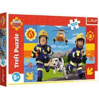 Trefl Puzzle 100 – Feuerwehrmann Sam (100 pièces)