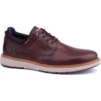Pikolinos pour homme. M8D-4292C1 Chaussures en cuir Bilbao marron foncé (44), Plat, Lacets, Casuel