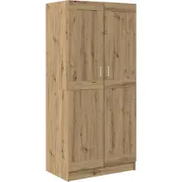 Syfax Armoire Chêne artisan 82,5 x 51,5 x 180 cm Bois d'ingénierie