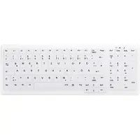 Cherry Active Key MedicalKey AK-C7000 - Clavier - sans fil - 2,4 GHz - allemand - blanc (AK-C7000F-FU1-W/GE)