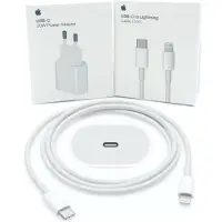 Apple Adaptateur 20W Chargeur rapide + 1m USB C