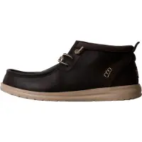 HeyDude Slip ons Wally Mid GripR Classic hommes - Marron - 44