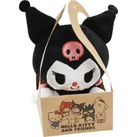 Joy toy Pluszowa Figura Kuromi 14 cm - Licencjonowany Produkt Sanrio