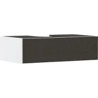 Hansgrohe Xevolos E meuble sous lavabo, 1 tiroir, 1 découpe au centre, 980x550x275mm, pour console avec vasque à poser, 54313660