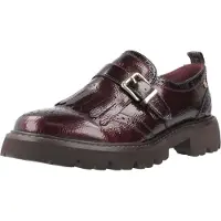 Carmela pour femme. 16259401-BURDEOS Mocassins 162594 bordeaux (38), Plat, 1 à 3 cm, Aucun, Casuel, Vernis