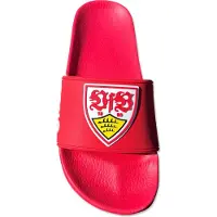 Jako Claquettes de bain VfB Stuttgart pointure 45 rouges avec logo