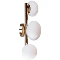 Zuma Line Applique murale OMI dorée 3xG9x5W en verre, dimensions : 45 x 16 x 20 cm, IP20,