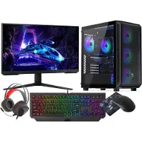 VIST PC Gaming Ryzen 5950X - RAM 64Go - RTX 5060 - SSD 1To M.2 - WiFi - 24" - W11