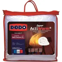 Dodo Couette , Très Chaude SUPER ACTIWARM, 450 g/m², 220 x 240 cm, Blanc