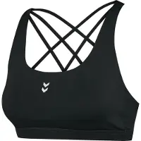 Hummel Soutien-gorge de sport 'Hiit Impact' gris clair / noir