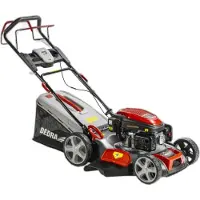 Dedra Tondeuse à gazon à essence avec entraînement Garden , 4,0 kW, Loncin 196 cm3, V200, 51 cm, portée de coupe, réglage de hauteur de coupe centrale, fonction de mulching, fonction de nettoyage de la