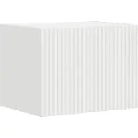 Syfax Meuble TV mural Blanc 39 x 31 x 29,5 cm Bois d'ingénierie