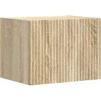 Syfax Meuble TV mural Sonoma 39 x 31 x 29,5 cm Bois d'ingénierie
