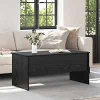 Prolenta Maison Exclusive - Table basse aspect chêne noir 102 x 50,5 x 46,5 cm