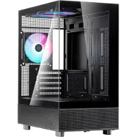 Silverstone Lucid 04, Tower-Gehäuse, (Verre trempé x 2)