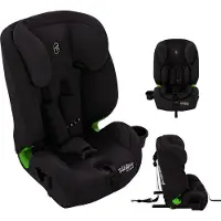 FableKids Siège-auto NALA noir | Isofix, i-Size 76-150 cm, harnais 3 points