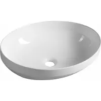 A&n&a aqualine Vasque en céramique à poser 50,5x37cm, blanc