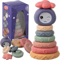 Kruzzel Blocs sensoriels souples - lot de 8 pièces