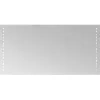 Syfax Miroir de salle de bain à LED 100x50 cm