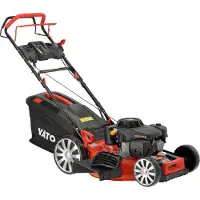 YATO Tondeuse à gazon à essence 4,5 kW 56 cm avec entraînement
