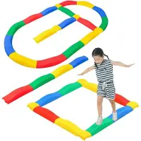 Leantoys Sensory Path Equivalent Planks 16 Planks Connecter Des Planches Antidérapantes