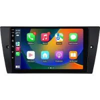AWESAFE Autoradio Android 9 pouces 32 GB pour BMW Série 3 E90 (2005-2011) avec CarPlay, Android Auto Navigation et Bluetooth