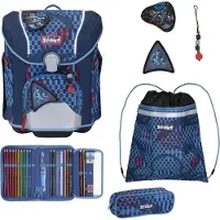 Scout Micro Set de cartables 4 pièces Safety Light Space Explorer