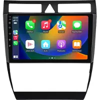 AWESAFE Autoradio Android 9 pouces 64 Go pour Audi A6 C5 (1997-2004) avec CarPlay, Android Auto Navigation et Bluetooth