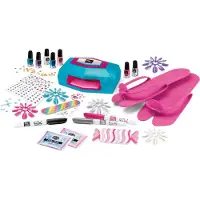 Lexibook - Coffret Manucure et Pédicure Deluxe Style Salon
