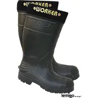 Lemigo Bottes thermos doublées noir SB P SRB FO CI E jusqu'à -30°C 40 (AUTO-SERVICE, 40)