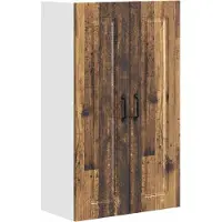 Syfax Panneau de lave-vaisselle Kalmar Bois ancien 60 x 31 x 100 cm