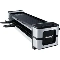 Steba RC 140 Raclette 4 poêlons Surface de cuisson 38,5 x 11 cm