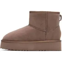 Xti Bottines 144441-TAUPE pour Femme