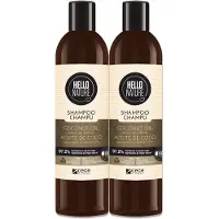 P-Beauty Shampooing Repair Huile de coco Pantenol Cosmétique naturelle Soins capillaires Dommages aux cheveux Bio Vegan, 2x 300ml