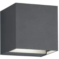 TRIO WL extérieur ADAJA,2x3W LED/ 3000K2x240Lm,8x8x8cm,IP54
