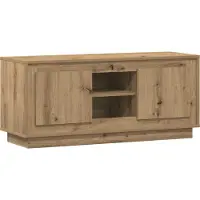 Syfax Meuble TV 102 x 35 x 45 cm Chêne artisanal Bois d'ingénierie