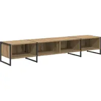 Syfax Meuble TV Chêne artisan 170,5 x 36 x 30,5 cm Bois d'ingénierie