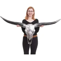 MCW Crâne déco 132cm -A14 Taureau