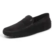 Tod'S I0224 mocassino uomo homme daim loafer noir
