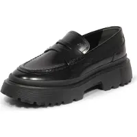 Hogan I0009 mocassino donna H629 femme loafer noir